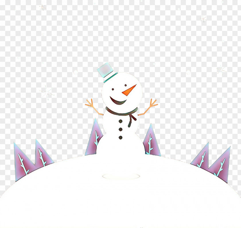 Snowman Cartoon PNG