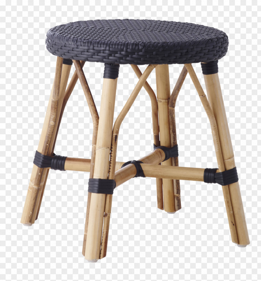 Chair Stool Rattan Garden Furniture PNG