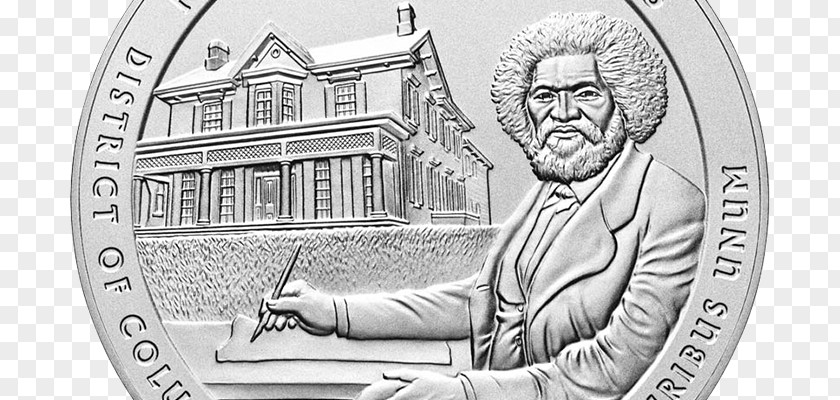 Coin Frederick Douglass National Historic Site George Rogers Clark Historical Park America The Beautiful Silver Bullion Coins History PNG