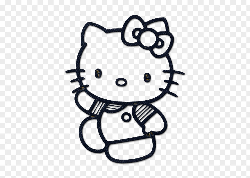 Kitty Hello Sticker Drawing Clip Art PNG