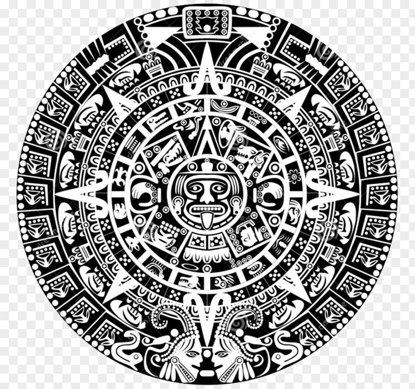 Mesoamerican Long Count Calendar Maya Civilization Aztec Stone Mayan PNG