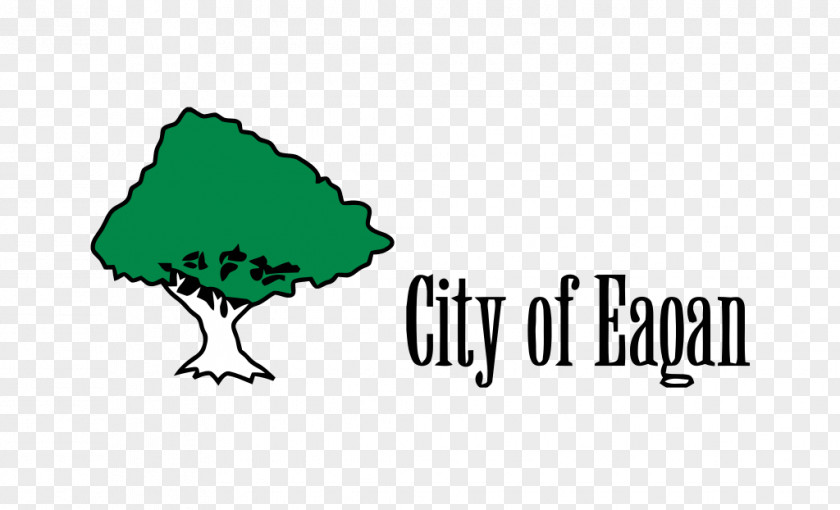 Minnesota Cities Historical Logo Eagan Tree Clip Art Illustration PNG