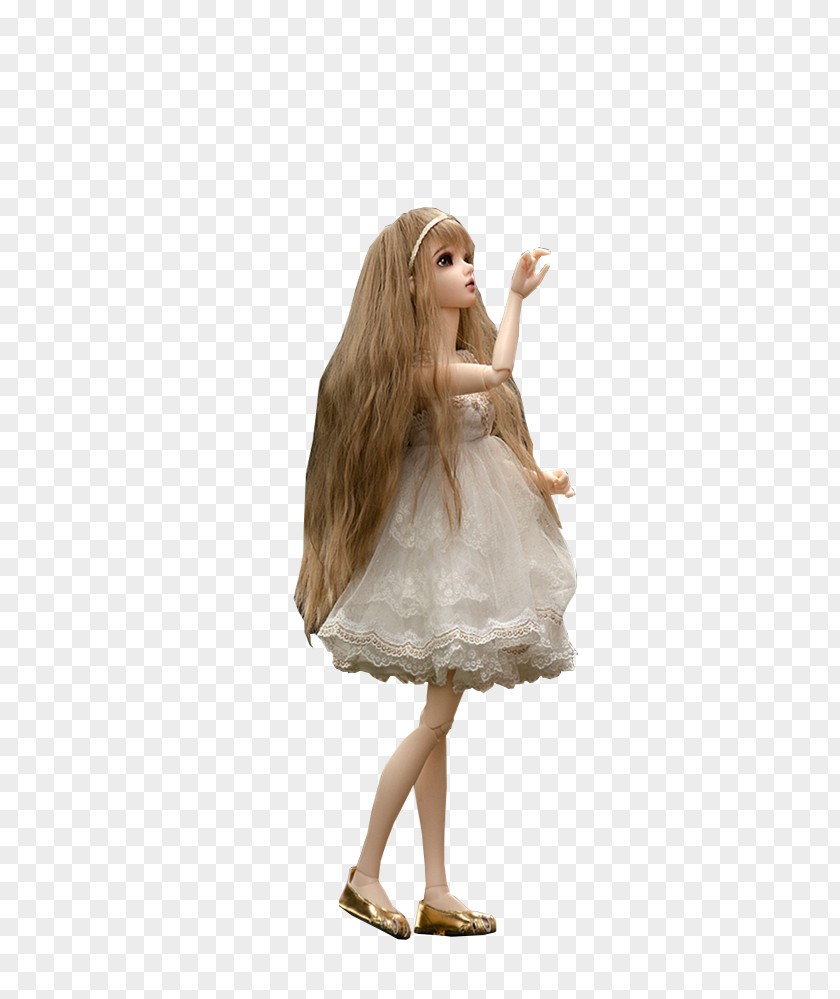 SD Barbie Dolls Blond Doll PNG
