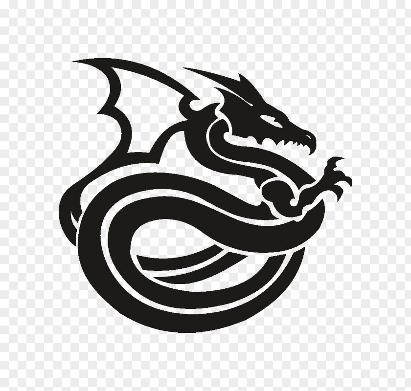 Tattoo Dragon Sticker Clip Art PNG