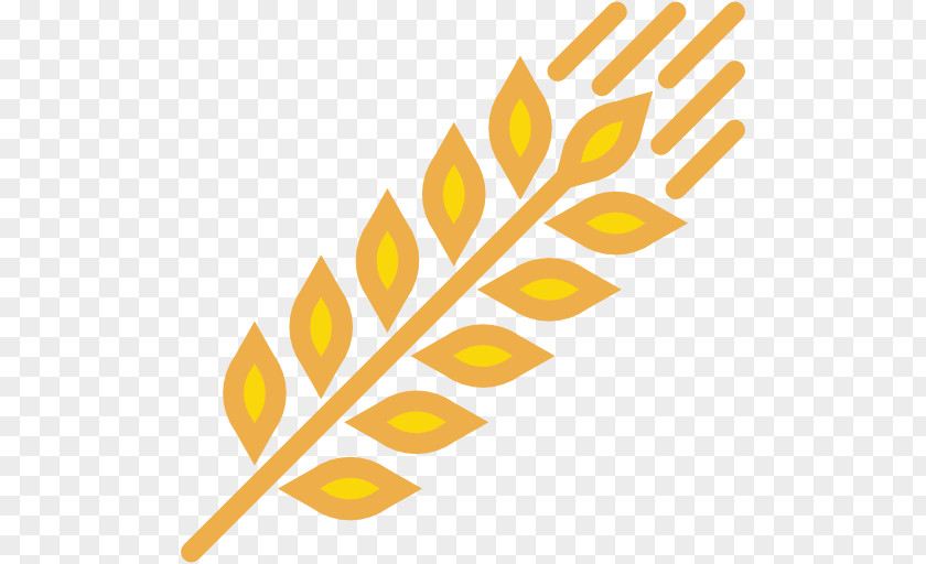 A Golden Wheat Children Cereal Icon PNG