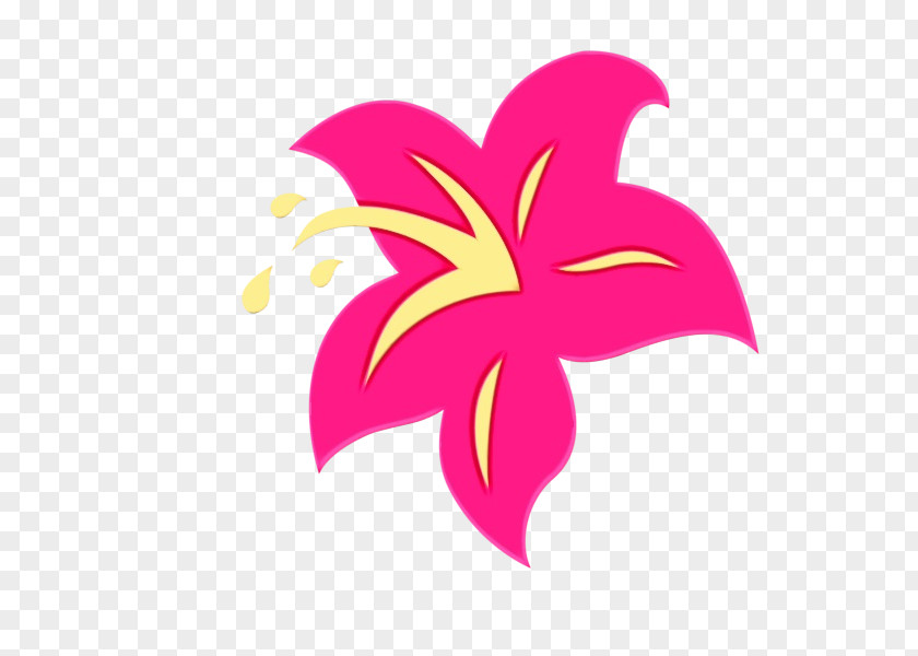 Hibiscus Flower Pink Leaf Petal Plant PNG