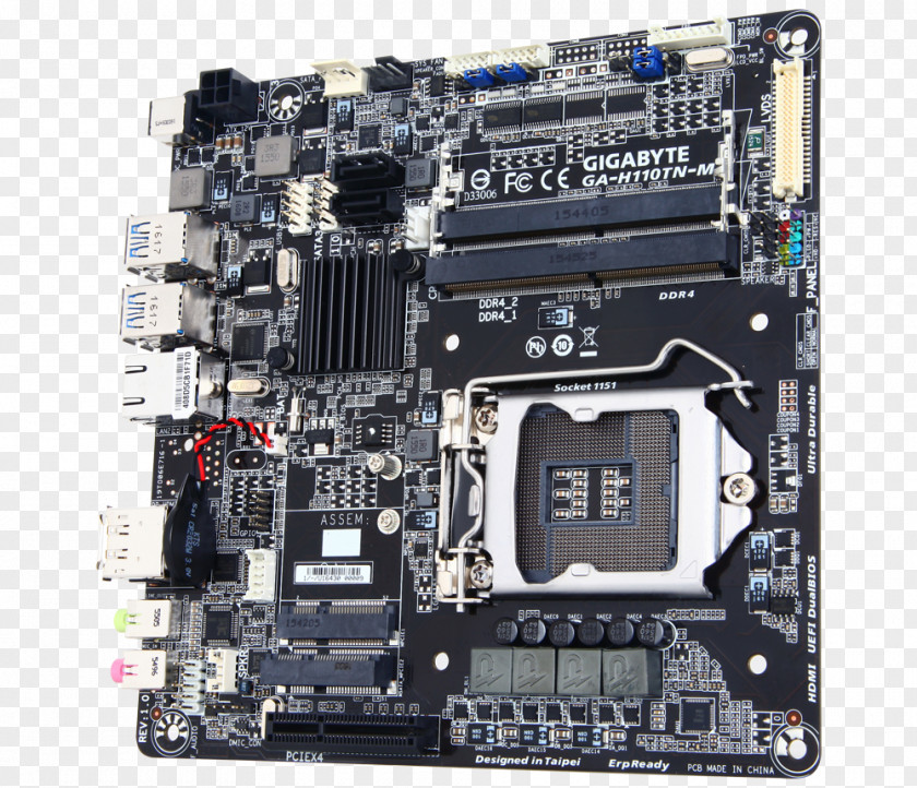 Intel Motherboard Mini-ITX LGA 1151 DIMM PNG