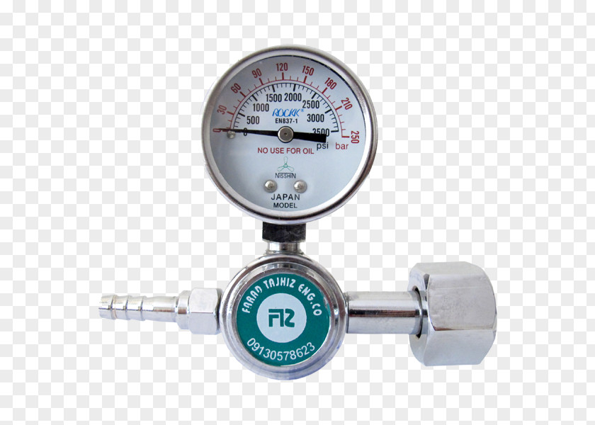 Manometer Pressure Regulator Oxygen Diving Regulators System PNG
