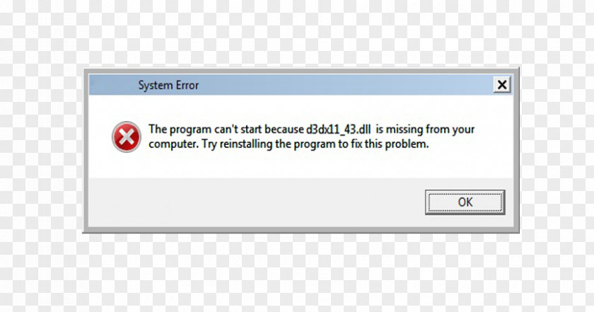 Microsoft Dynamic-link Library Computer Software Error Message PNG