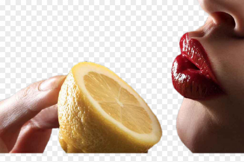 Mouth To Eat Lemons Lemon Juice Desktop Wallpaper Lip Stock Photography PNG