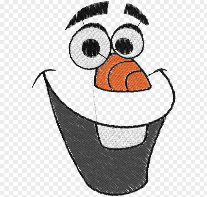 Olaf Elsa Face Template Clip Art PNG