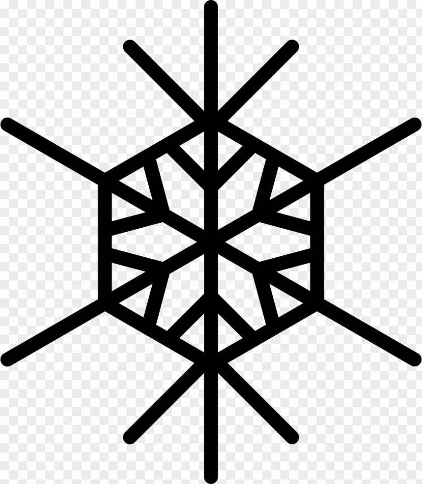 Shape Hexagon Snowflake Geometry Animation PNG