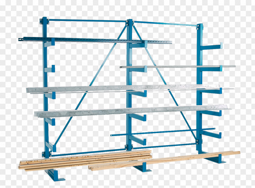 Spareribs Rack Pallet Racking Cantilever Manufacturing Warehouse PNG