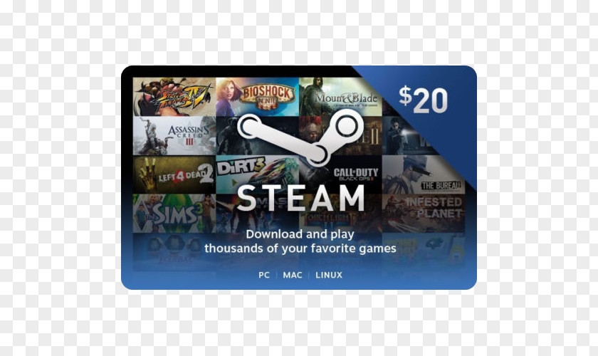 Steam Gift Card Video Game Grand Theft Auto V PNG