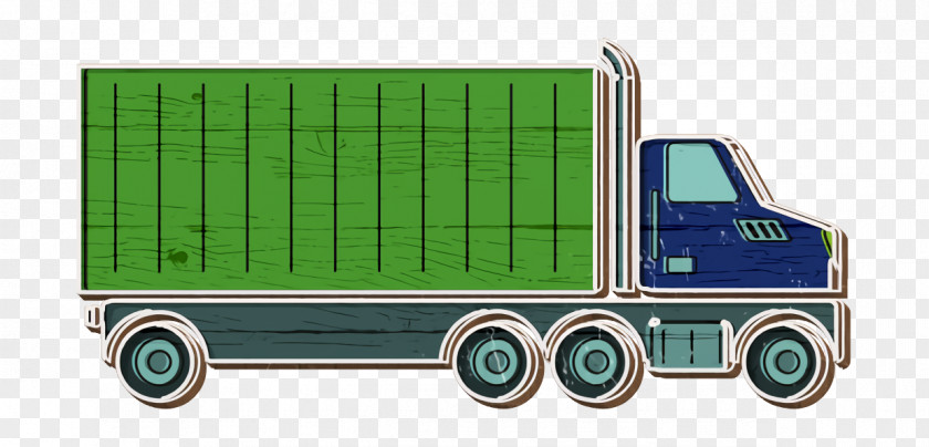 Trailer Truck Car Automobile Icon Cargo PNG