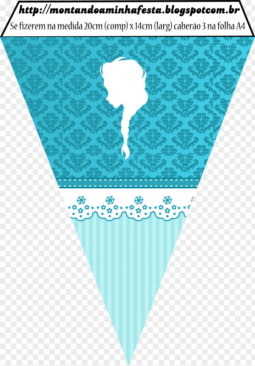 Flag Turquoise Bunting Party PNG