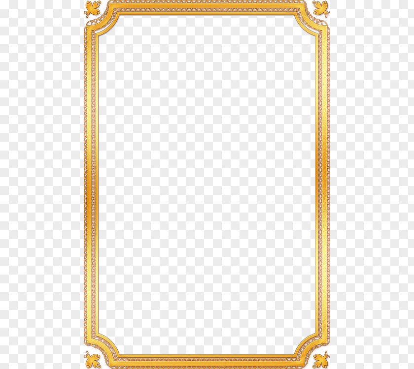 Gold Frame Picture Film Download PNG