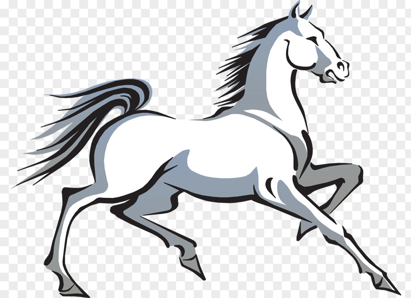 Horse Pony Stallion Clip Art PNG