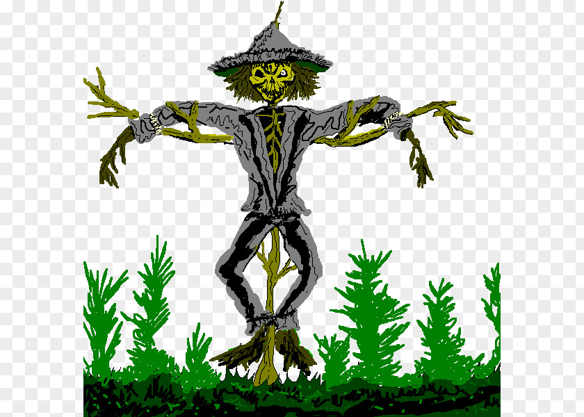 Scary Halloween Images Free Scarecrow Content Clip Art PNG