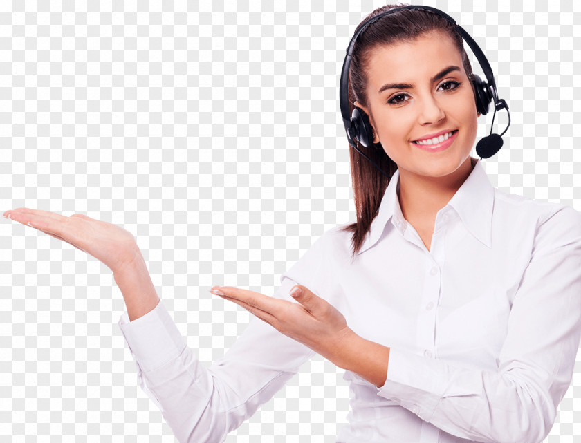 Thinking Woman Customer Service Call Centre Stock Photography PNG