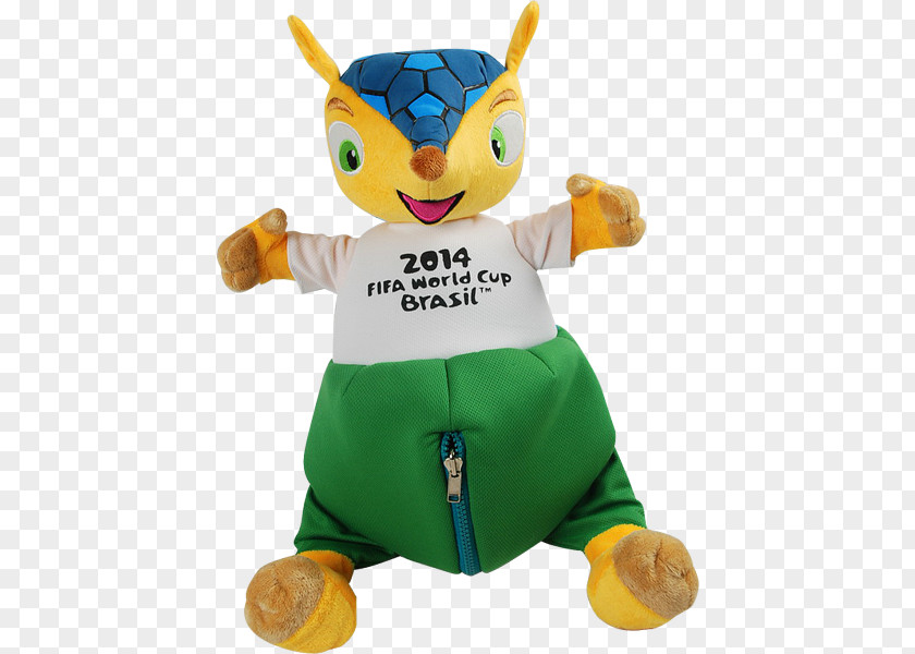 Toy 2014 FIFA World Cup Stuffed Animals & Cuddly Toys 2018 Mascot Fuleco PNG