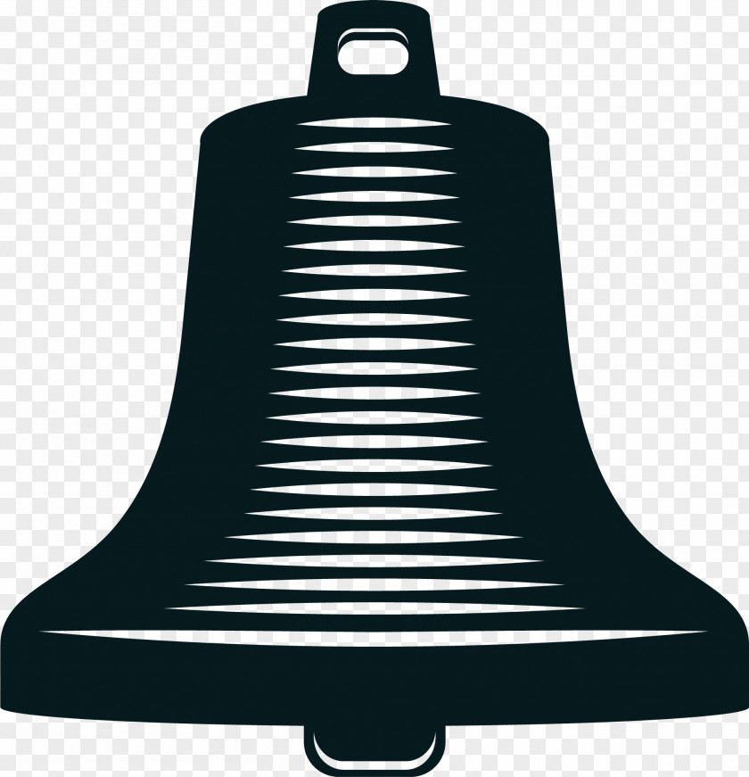 Hand Painted Black Bell Painting PNG