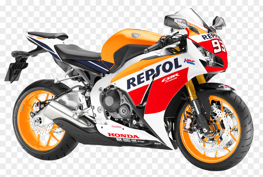 Honda Repsol CBR1000RR Motorcycle Bike CR-X Yamaha YZF-R1 CR-Z PNG