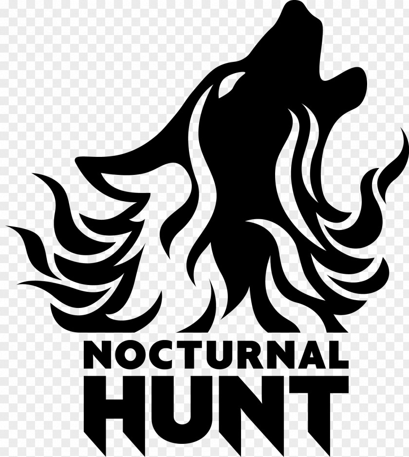 Hunting Logo Video Game Unreal Gray Wolf PNG