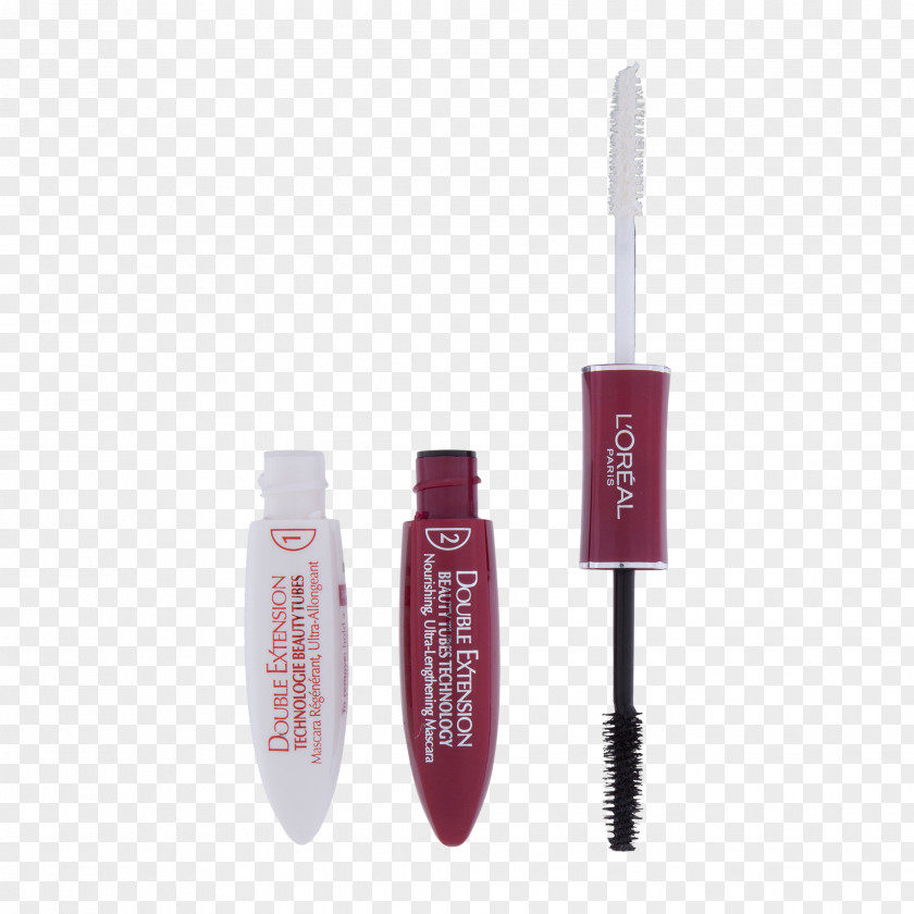 L'Oréal Lip Gloss Double Extend Beauty Tubes Mascara LÓreal Cosmetics PNG