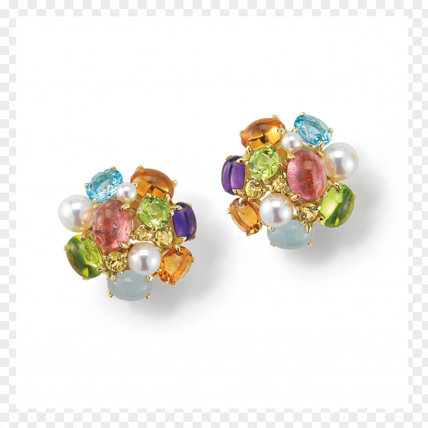 Multicolored Bubble Earring Gemstone Jewellery Clothing Accessories PNG