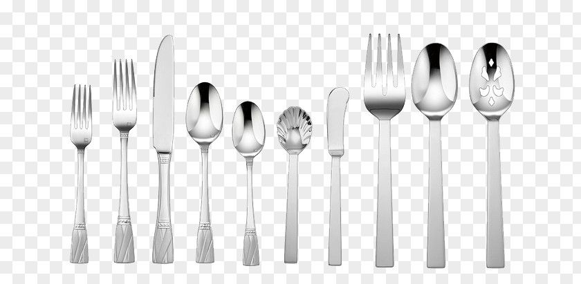 Silverware Transparent Images Cutlery Cuisinart Kitchen Utensil Spoon Fork PNG