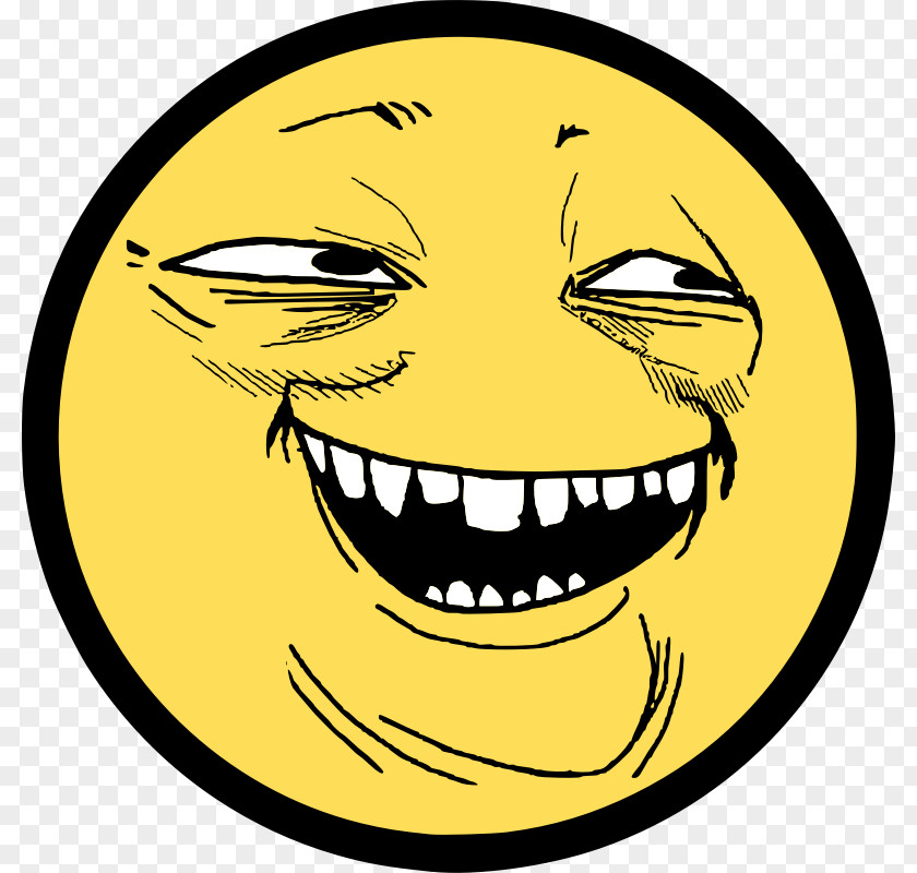 Trollface Internet Troll Smile PNG troll , Face s clipart PNG
