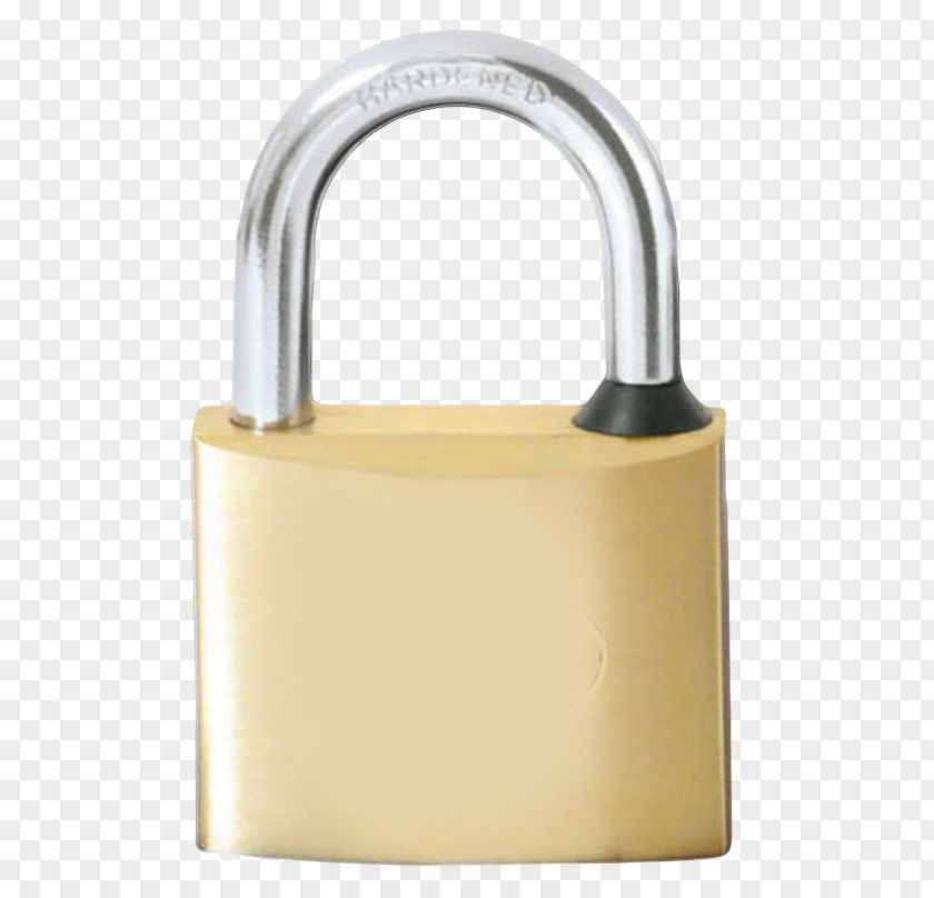 Caterer Padlock Brass Take-out PNG