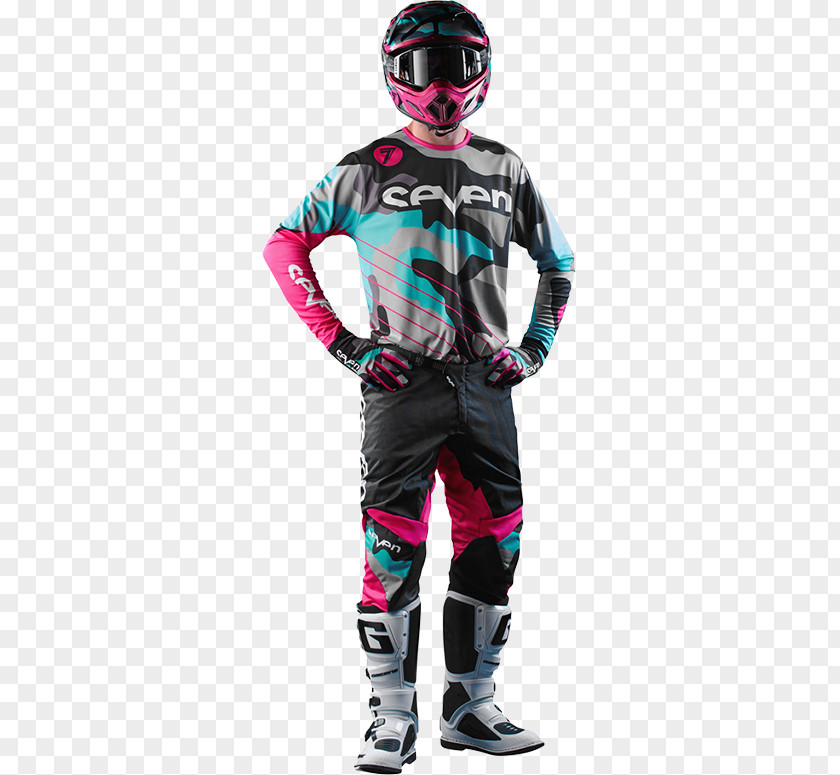 James Stewart Motocross Helmet Clothing Pink M Costume Bicycle PNG