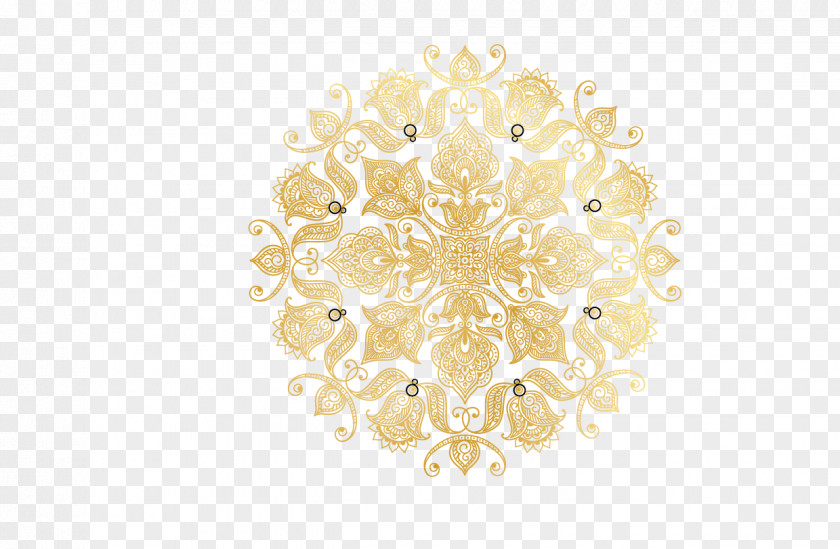 Rose Patterns Painting Symmetry Yellow Pattern PNG