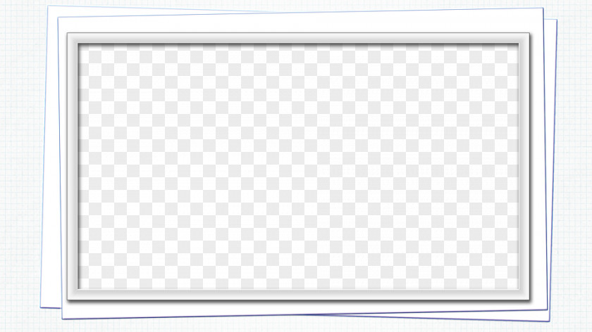 Simple White Frame Window Area Pattern PNG