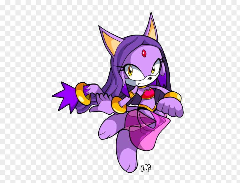 Sonic The Hedgehog Forces Shadow Chaos Blaze Cat PNG
