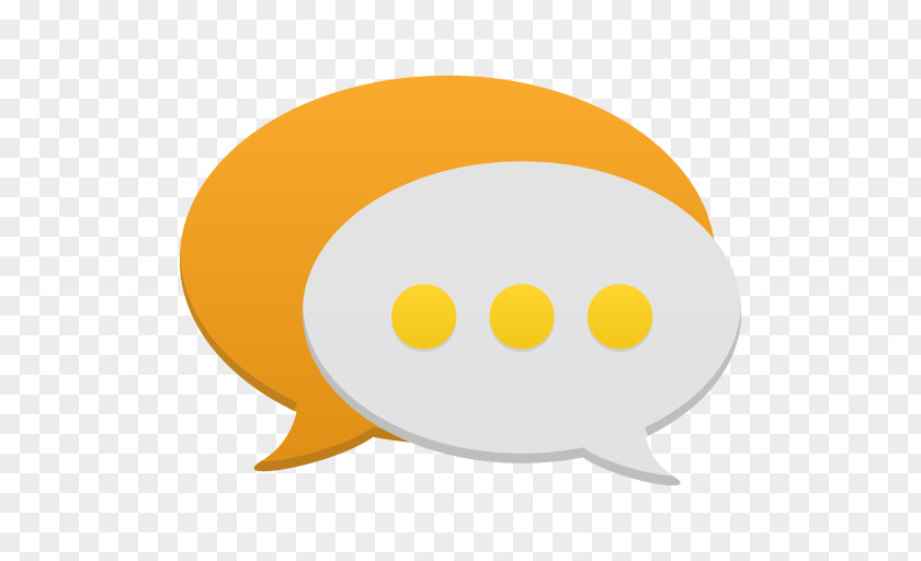 Communication Yellow Orange Smile PNG