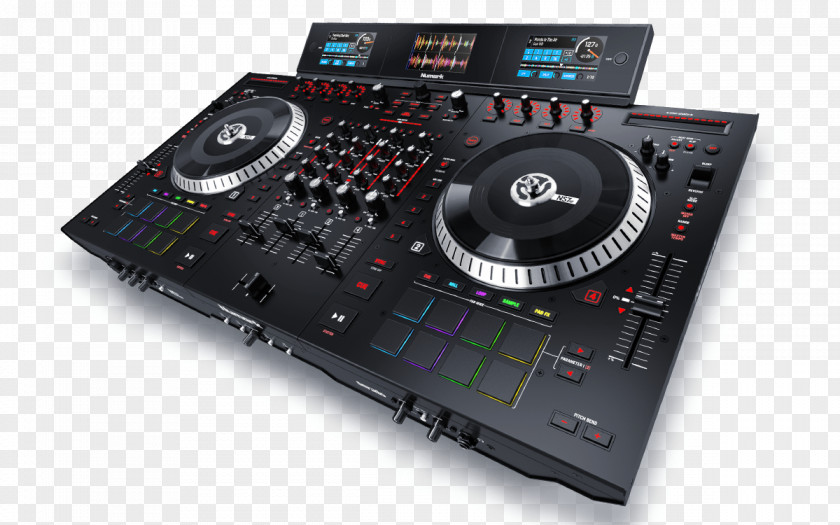 Disc Jockey DJ Controller Audio Mixers Numark Industries PNG