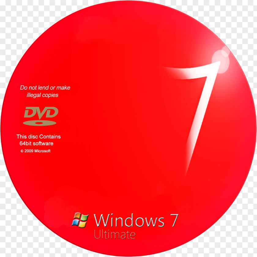 Dvd Windows 7 64-bit Computing Computer Software Compact Disc PNG