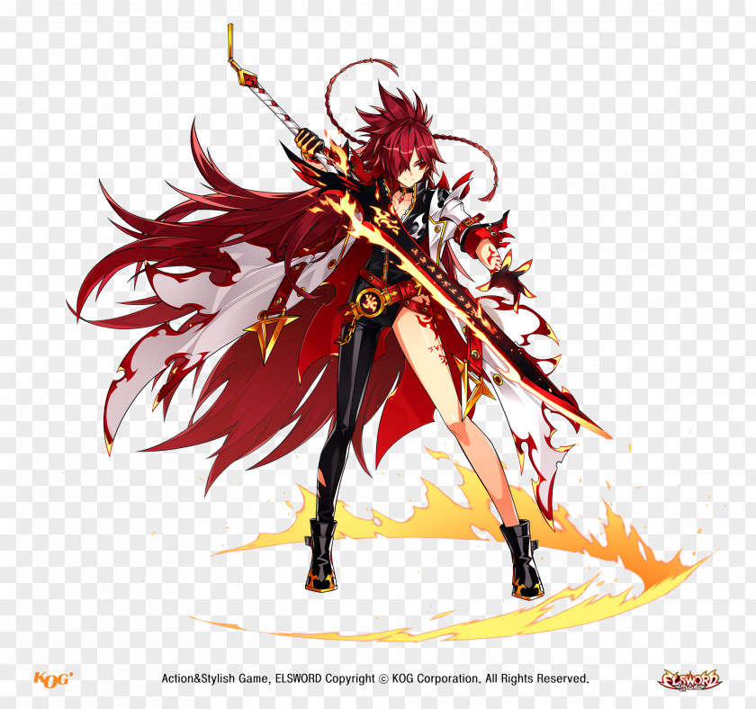 Elsword Closers Elesis Video Game EVE Online PNG