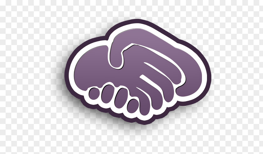 Friendship Icon Shaking Hands Handmade Business PNG