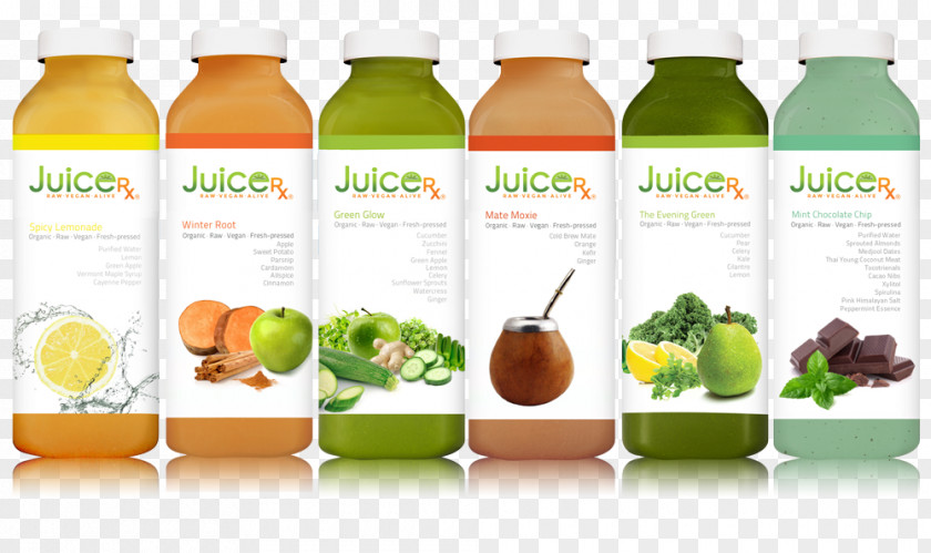Juice JuiceRx Organic Food Detoxification PNG