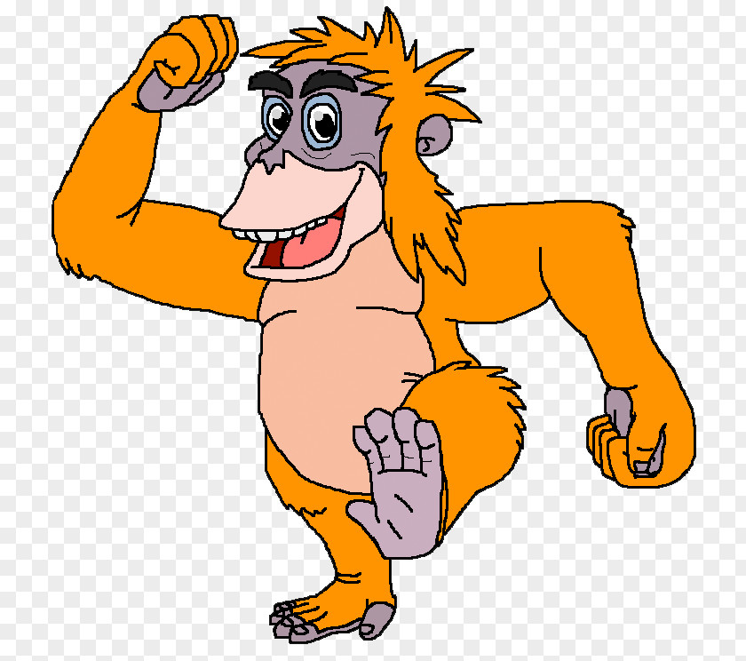 King Louie Transparent Dog Orangutan Clip Art PNG