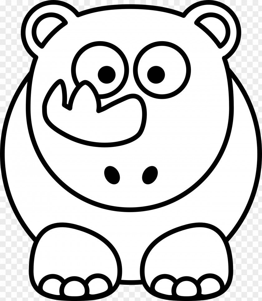 Line Art Animals Black And White & Clip PNG