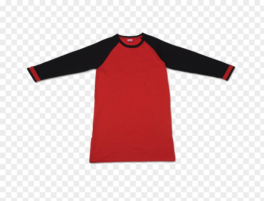 Printed T Shirt Red Sleeve T-shirt Sport Uniform Muslim PNG