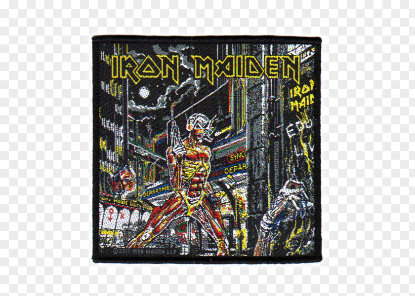 Somewhere Back In Time Iron Maiden Cover Art Album PNG