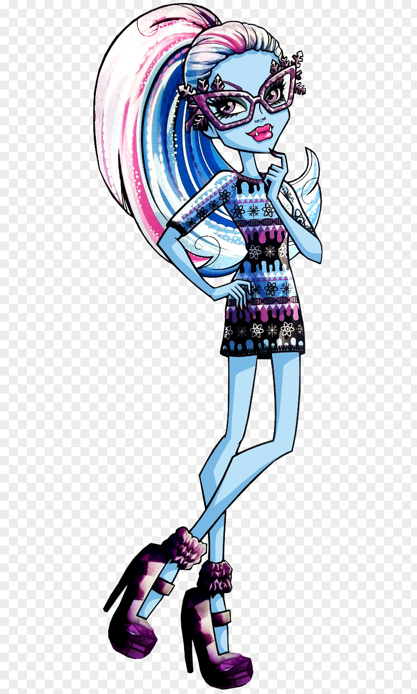 Abbey Bominable Monster High Frankie Stein Doll Ghoul PNG