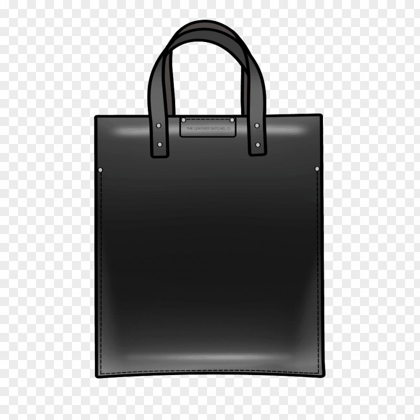 Black Zipper Portfolio Briefcase Leather Tote Bag Chanel PNG