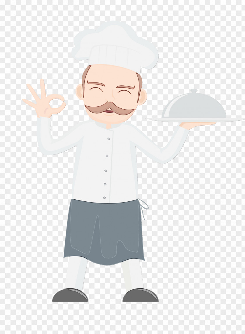 Chef Hand Cartoon Male Finger Arm Cook PNG